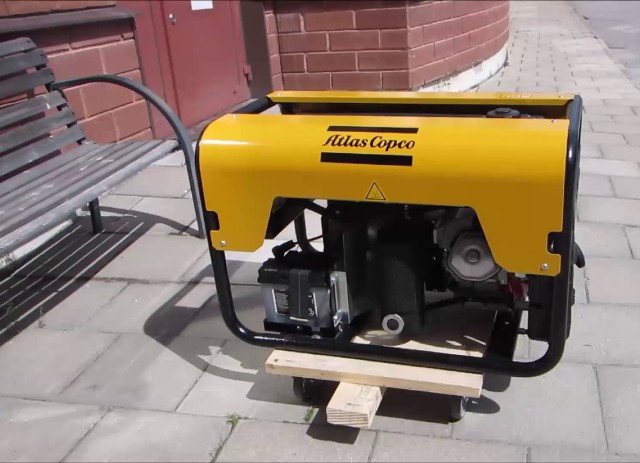 Dieselový generátor Atlas Copco QEP R6.5