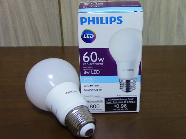 Aperçu des ampoules LED Philips modernes