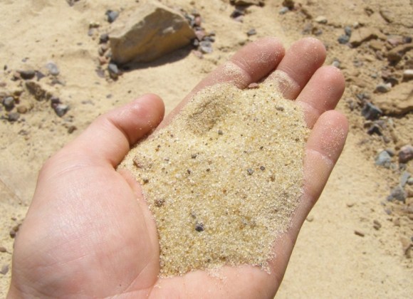 Utilisation du sable