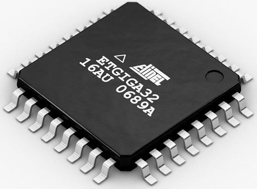 TQFP - Chip quadrado fino para montagem em superfície