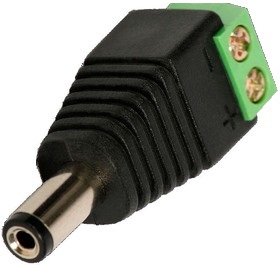 Conector com saída do bloco de terminais