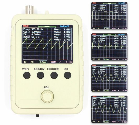 Application de l'oscilloscope DSO150