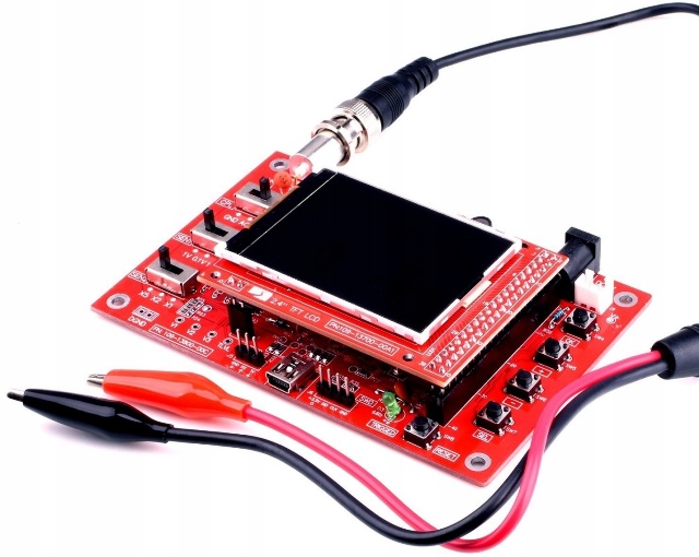 Modèle d'oscilloscope budgétaire populaire