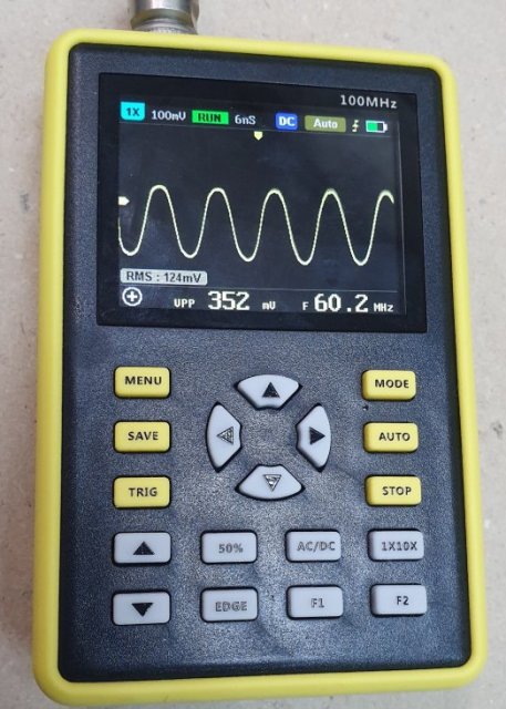 Utilisation de l'oscilloscope Fnirsi 5012H