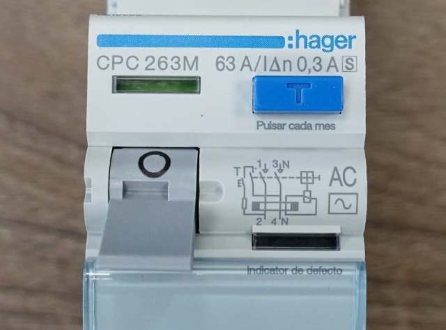 RCD Hager selective CPC263M